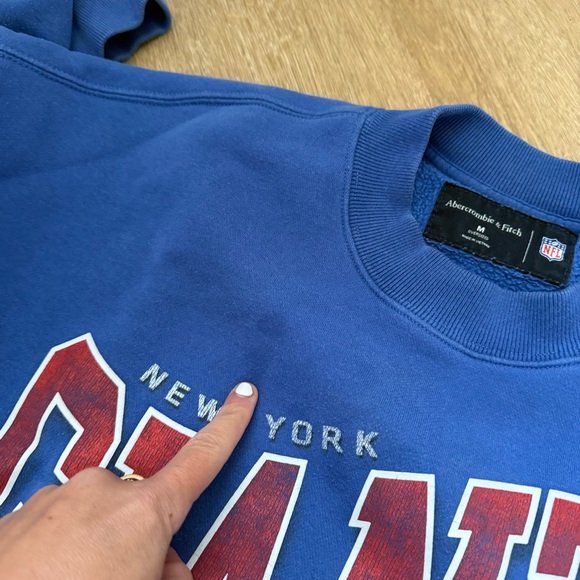 Abercrombie and fitch sweatshirt giants M - Picture 3 of 3